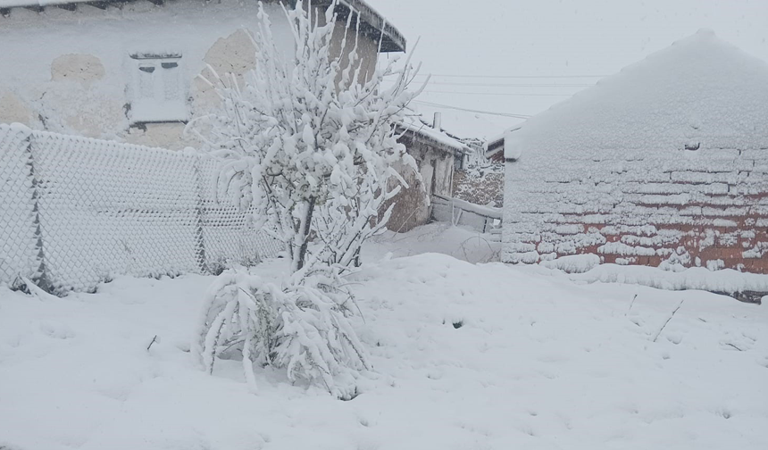 Eskişehir'de Bazı İlçeler Güne Beyaz Örtüyle Başladı!