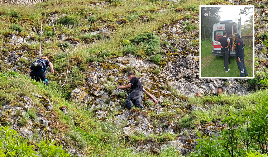 Eskişehir'de Dağda Mahsur Kalan 2 Genç İçin Ekipler Seferber Oldu!