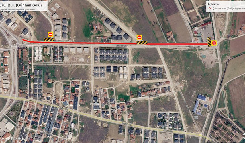Eskişehir’de O Bulvar Trafiğe Kapatılıyor!