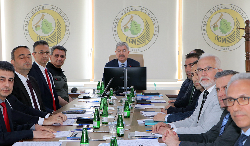 Eskişehir’de Orman Yangılarıyla Mücadele İçin Kritik Toplantı!