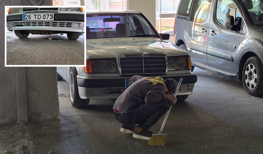 Eskişehir’de Otoparkta Yakıt Sızdıran Araç Az Kalsın Faciaya Neden Oluyordu!