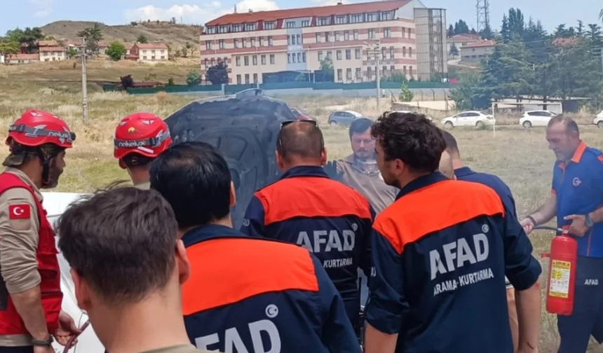 Eskişehir’de Okul Önündeki Yangına AFAD'dan Kritik Müdahale!