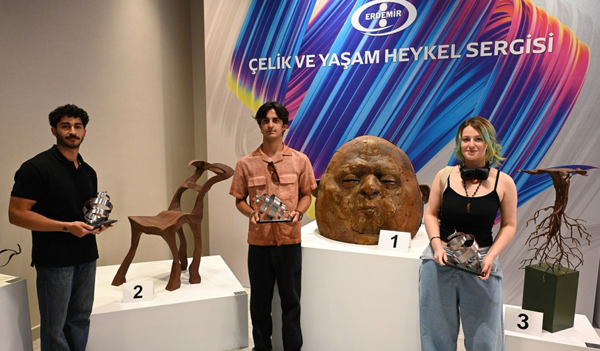 Anadolu Öğrencileri Heykel Yarışmasına Damga Vurdu