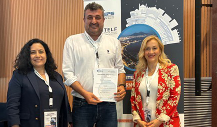 Anadolu Üniversitesi'ndeki Bilimsel Çalışmaya İtalya'dan Ödül!