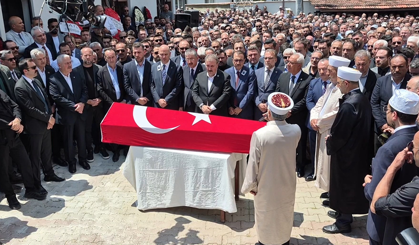 BBP Lideri Destici’nin Ağabeyi Halil Nural Destici Son Yolculuğuna Uğurlandı!