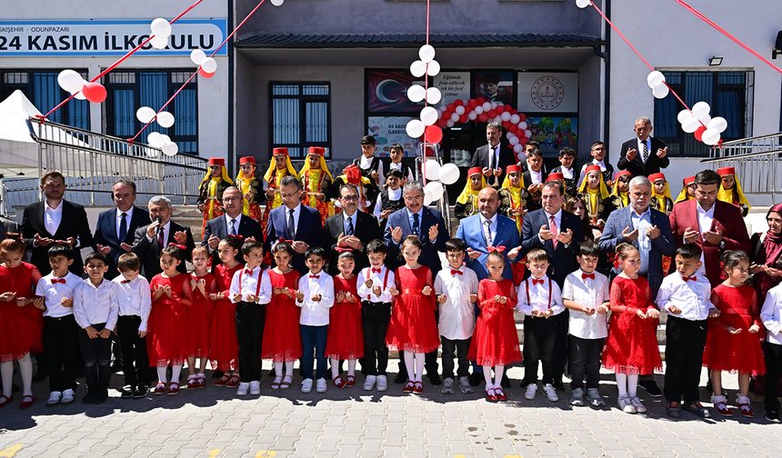 Eskişehir’de Bir Eğitim Yuvası Daha Törenle Hizmete Açıldı!