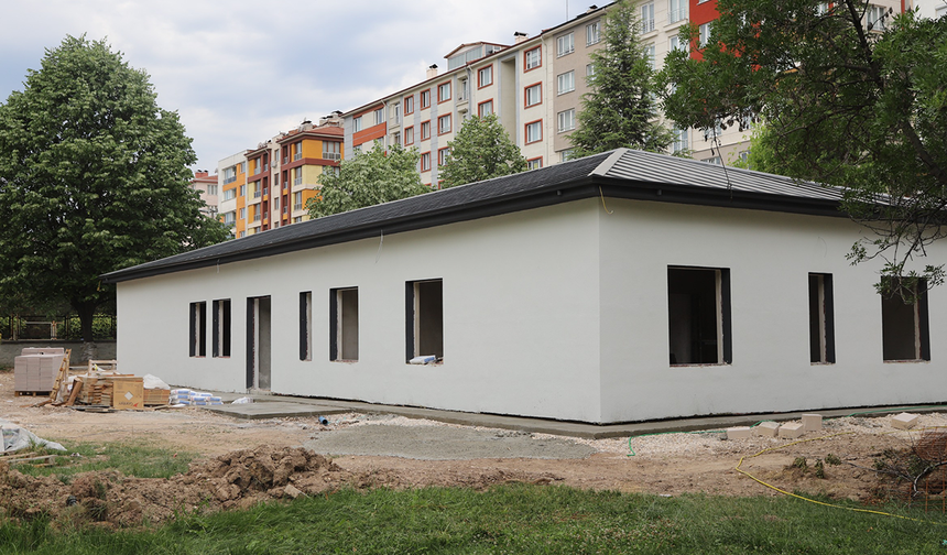 Eskişehir’de Hizmete Girecek Yeni Sosyal Tesisin İnşaatında Sona Gelindi!