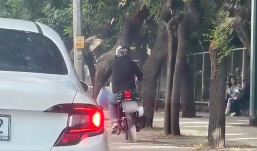 Eskişehir'de Kural Tanımaz Motosikletli Tepki Çekti