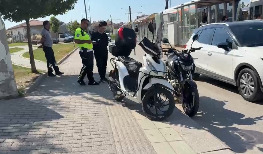 Eskişehir’de Yaya Geçidindeki Kaza Ucuz Atlatıldı!