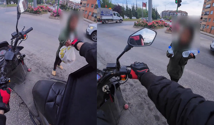 Eskişehir’de Yürek Isıtan Davranış! Teslim Alınmayan Siparişi Çocuklara Verdi!