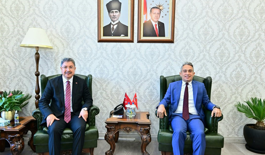 Eskişehir Cumhuriyet Başsavcısı Ferhat Deniz’den Vali Yılmaz’a Ziyaret!