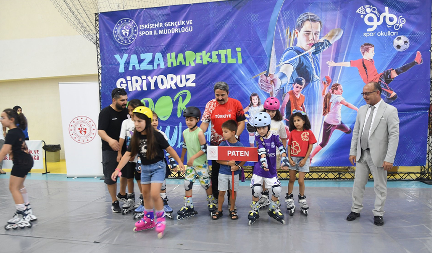 Eskişehir GSB Spor Okulları Yaz Dönemi İçin Kapılarını Açtı!