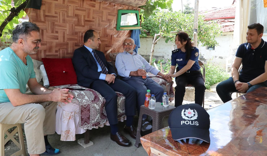 Eskişehir İl Emniyet Müdürü Yılmaz’dan Şehit Babasına Ziyaret