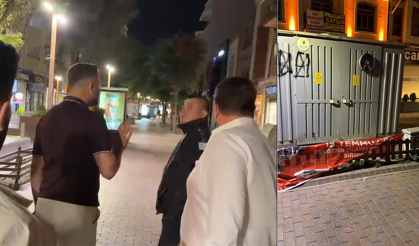 Eskişehir’de 15 Temmuz Pankartını İndiren Görevli Ömer Halis Demir’i Tanımadı!
