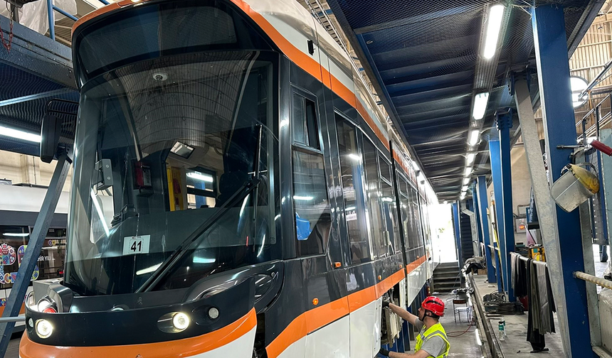 Eskişehir'de Ağır Bakım Çalışması Nedeniyle Tramvay Seferlerine Düzenleme!