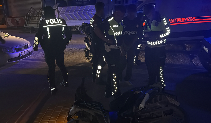 Eskişehir’de Polisten Kaçan Motosikletli Az Kalsın Canından Oluyordu!