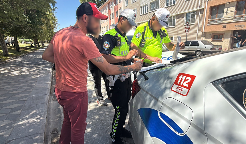 Eskişehir’de Sahte Plakayla Yakalanan Sürücüye Ağır Fatura!