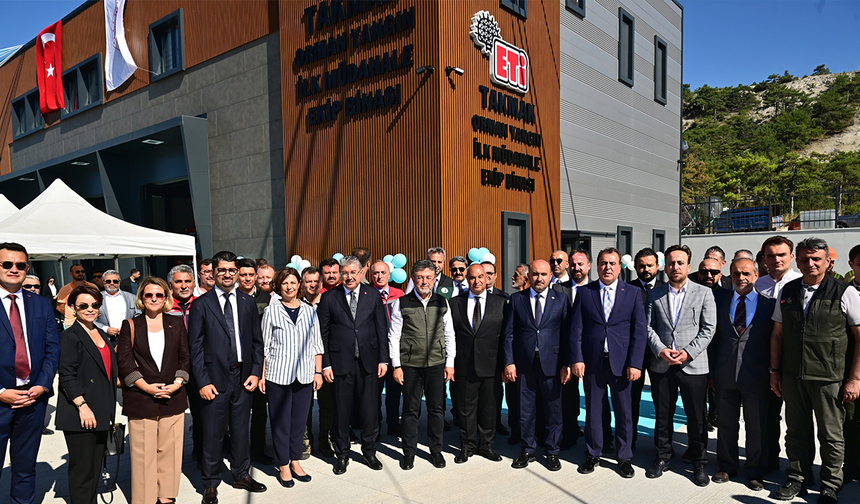 Eskişehir’de Orman Yangın İlk Müdahale Ekip Binası Hizmete Açıldı!