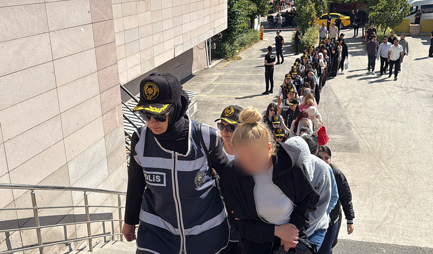 Eskişehir Merkezli Dev Operasyonda 90 Şüpheli Adliyede