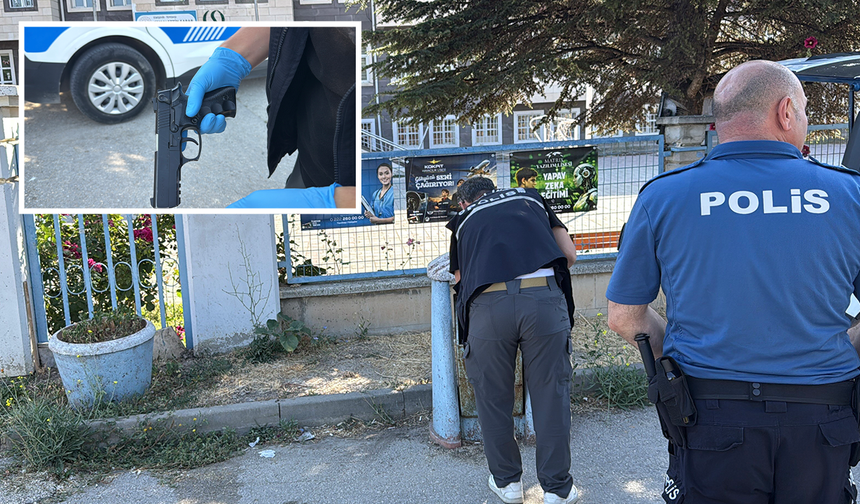 Eskişehir’de Bir Kişinin Yaralandığı Kavga Sonrası Çöpte Tabanca Bulundu!