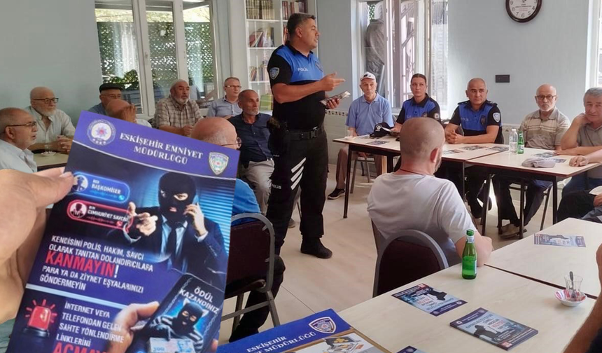 Eskişehir’de Dolandırıcılık Alarmı! Ekipler Kapı Kapı Dolaştı!