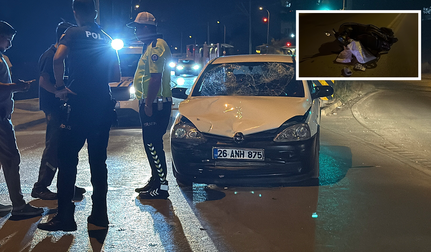 Eskişehir’de Feci Kaza! Motosiklet Sürücüsü Ağır Yaralandı
