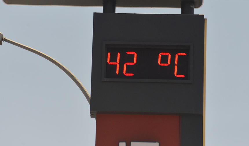 Eskişehir’de Kavurucu Sıcak İki İlçede 42 Derece