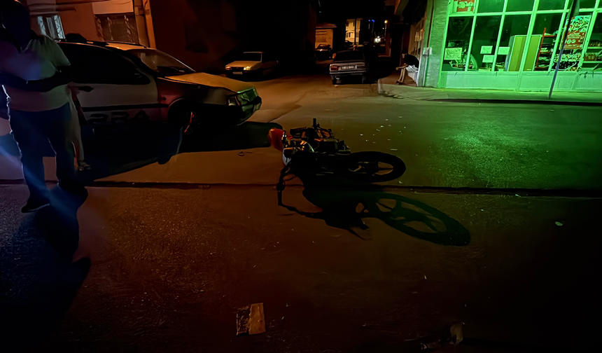 Eskişehir'de Kaza Sonrası Motosikleti Bırakıp Topallayarak Kaçtılar!