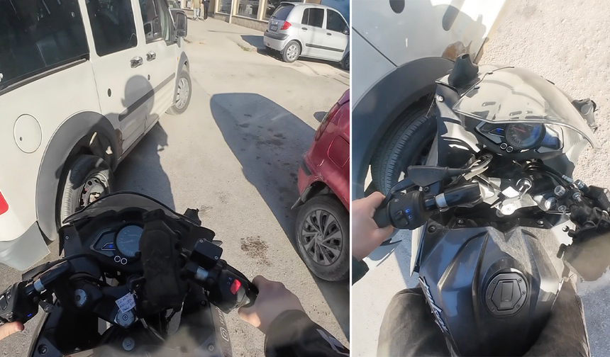 Eskişehir’de Kazadan Sonra Motosikletini Alan Genç Yine Kaza Yaptı!