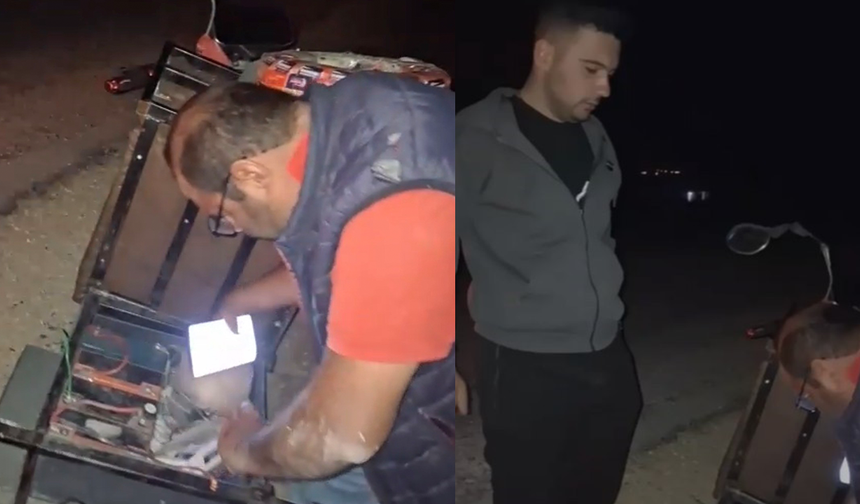 Eskişehir’de Kazayı Görenler Yardıma Koştu