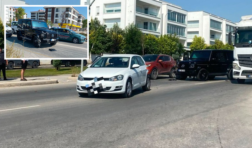 Eskişehir’de Lüks Cipin Karıştığı Kazada Faciadan Dönüldü!