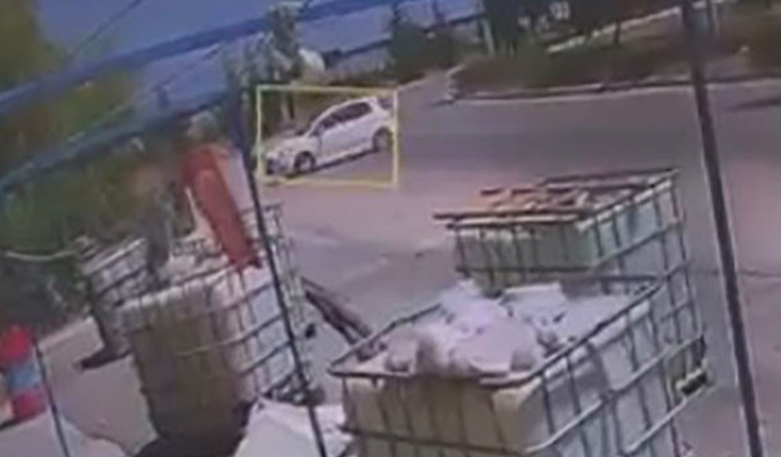 Eskişehir’de Otomobilin İş Yerine Daldığı Kazada Faciadan Dönüldü!