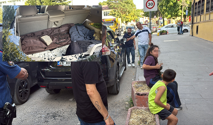 Eskişehir’de Yol Verme Kavgası! Taşla Camı Kırıp Saldırdılar