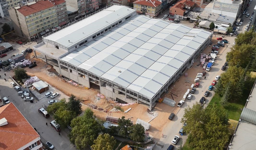 Eskişehir’de 500 Milyonluk Dev Pazar Yeri Projesinde Sona Gelindi!
