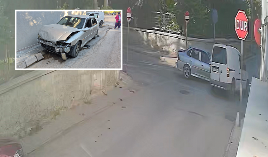 Eskişehir’de Kaza Yapan Sürücü Aracı ve Yolcusunu Bırakıp Kaçtı!