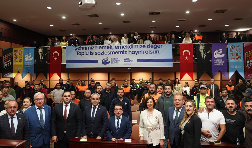 Eskişehir Büyükşehir’den 3 Bin Çalışana Zam! En Düşük Maaş Belli Oldu!