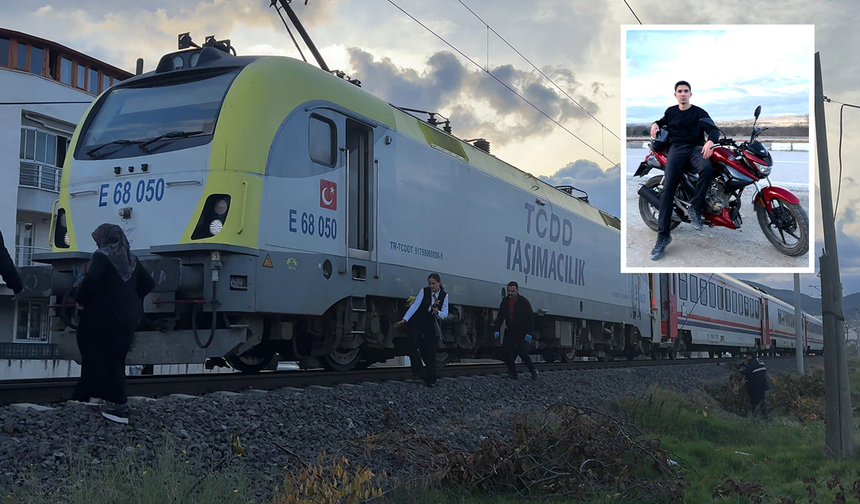 Eskişehir Seferini Yapan Trenin Çarptığı Genç Hayatını Kaybetti!