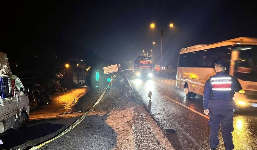Eskişehir Yolunda Otomobilin Çarptığı Yaya Feci Kazada Can Verdi!