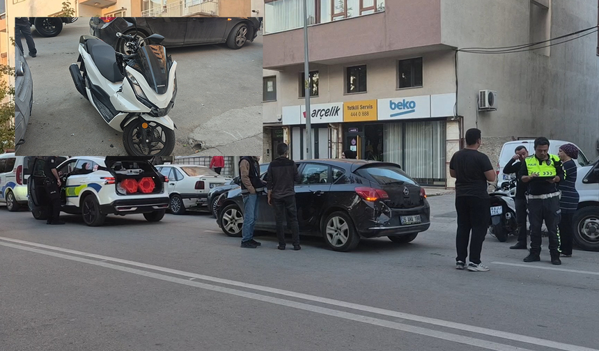 Eskişehir'de 16 Yaşındaki Sürücü Yere Savruldu!