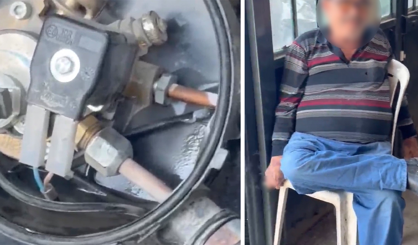 Eskişehir’de LPG Sızıntısına Aldırmadan Adeta Faciaya Davetiye Çıkardı!