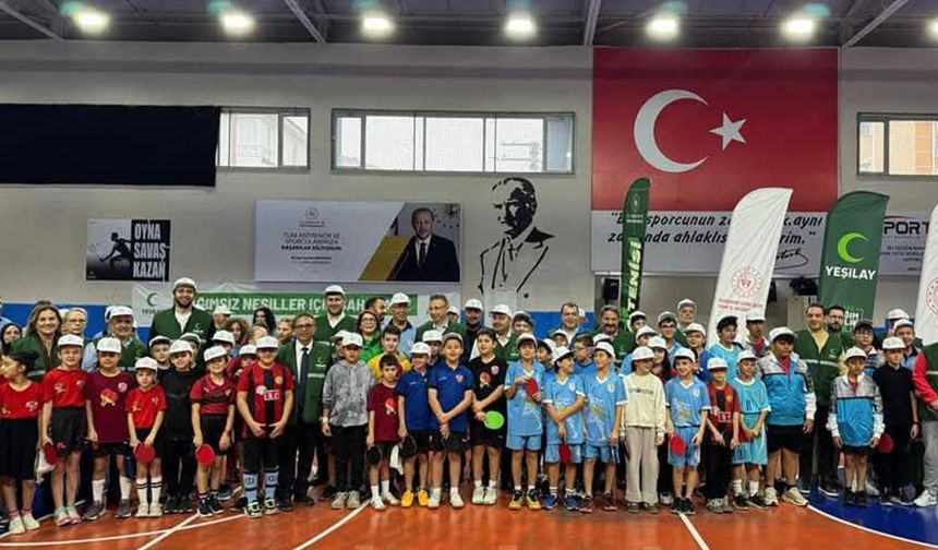 Eskişehir'de Gençler Bağımlılığa Karşı Sporla Meydan Okudu!