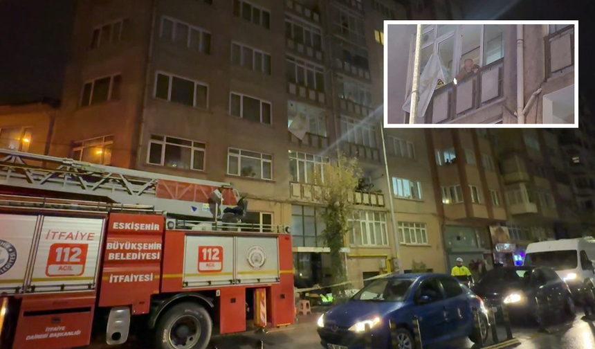 Eskişehir’de Korku Dolu Anlar! Ekipler Yaşlı Adam İçin Harekete Geçti!