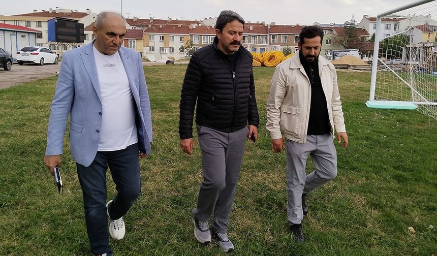 Eskişehir'de O Spor Sahası Baştan Aşağı Yenileniyor!