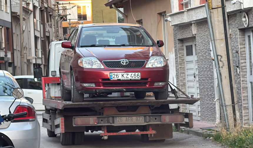 Eskişehir’de Polisten Kaçan Sürücüye Ağır Fatura!