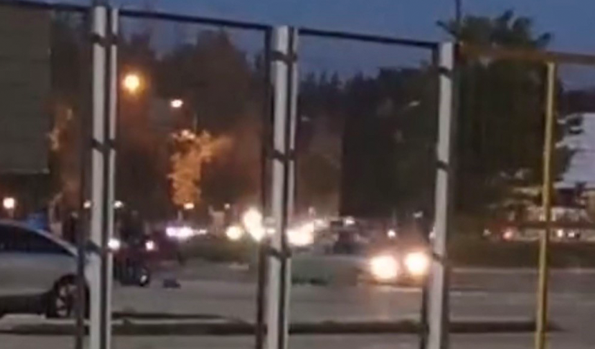Eskişehir'de Stadyum Otoparkında Drift Kamerada!