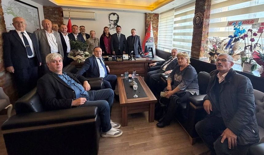 Eskişehir'de Yeni İlçe Emniyet Müdürü Sivri'ye Tebrik Ziyareti!