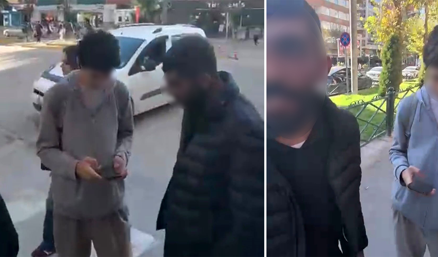 Eskişehir’de Zorla Satış Yapılmak İstenen Gencin İmdadına Vatandaş Yetişti!