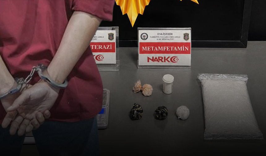 Eskişehir’deki 1 Kg Yasaklı Maddenin Yakalandığı Operasyonda 1 Tutuklama!