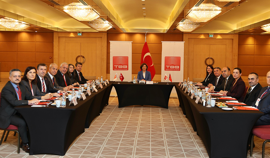 TBB Encümen Toplantısı Ünlüce Başkanlığında Gerçekleştirildi