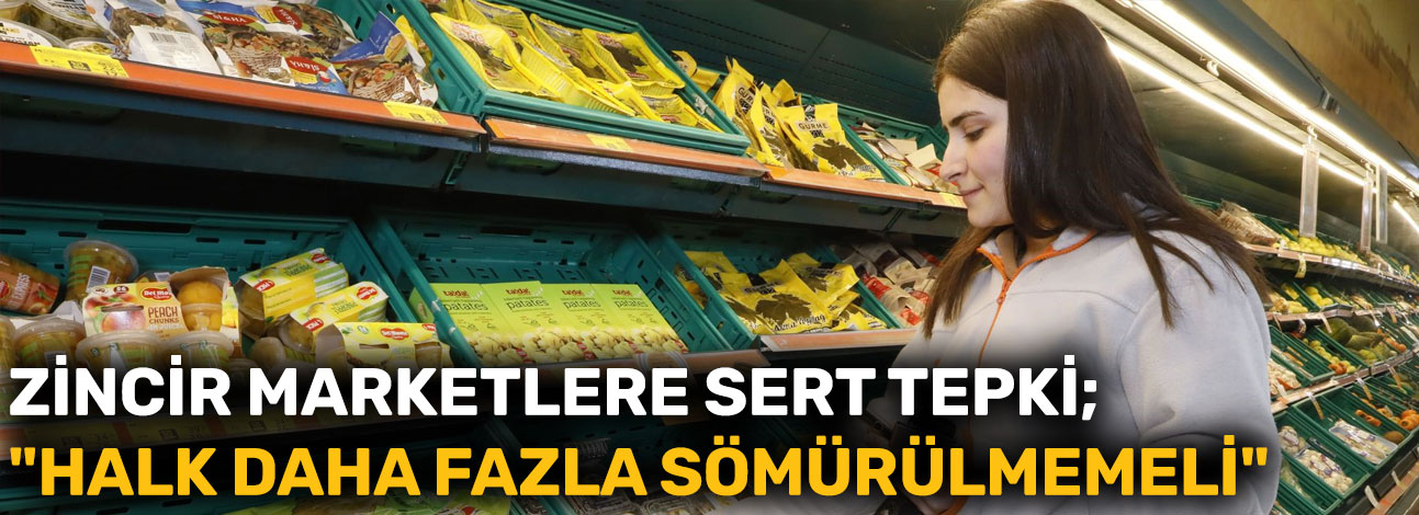 Eskişehir'de zincir marketlere sert tepki; "Halk daha fazla sömürülmemeli"